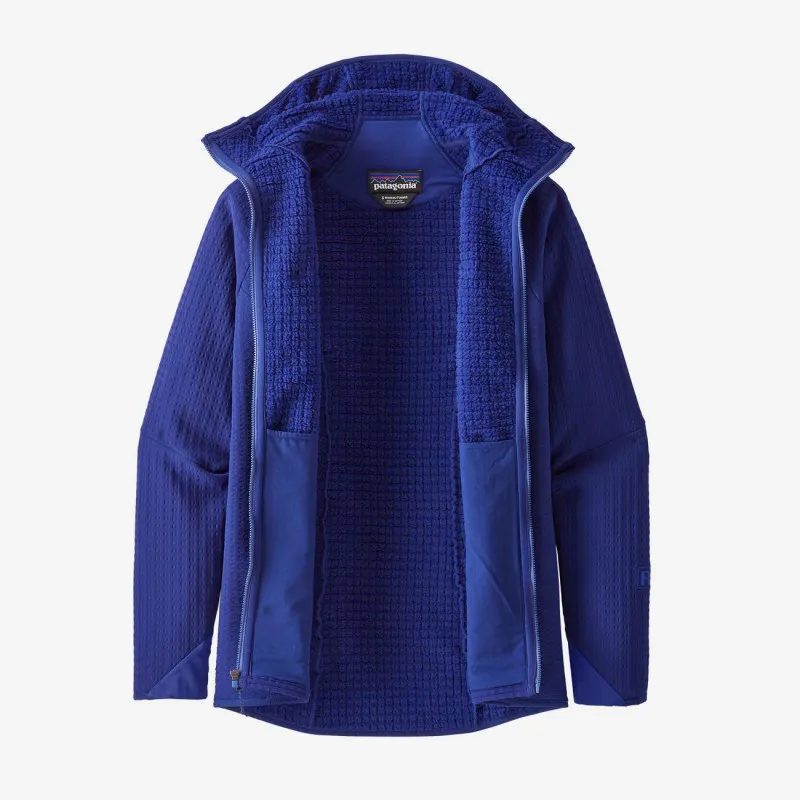 Sudadera con capucha Techface R2 de Patagonia (Black), mujer polar