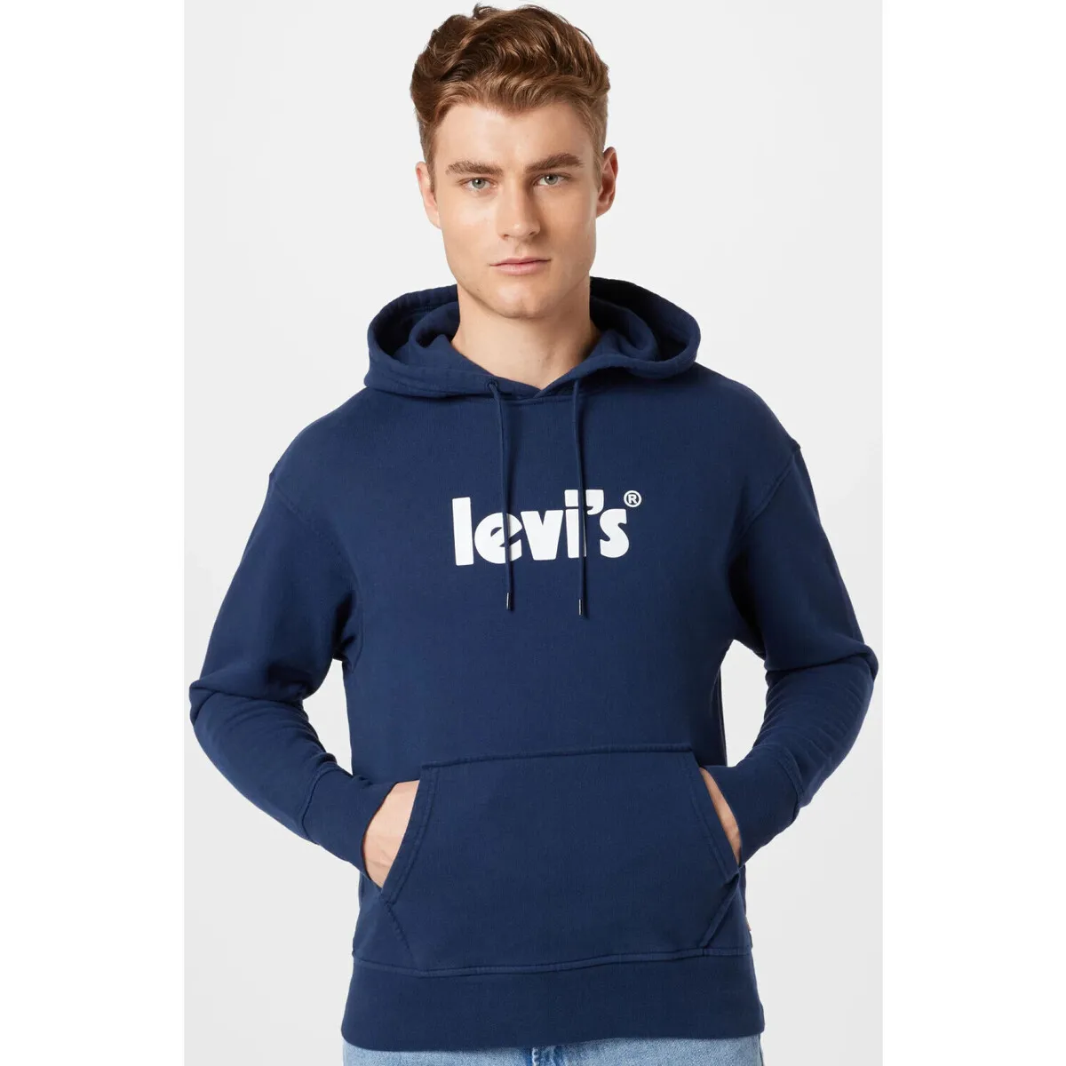 SUDADERA LEVI'S® RELAXED GRAPHIC BLUE HOMBRE
