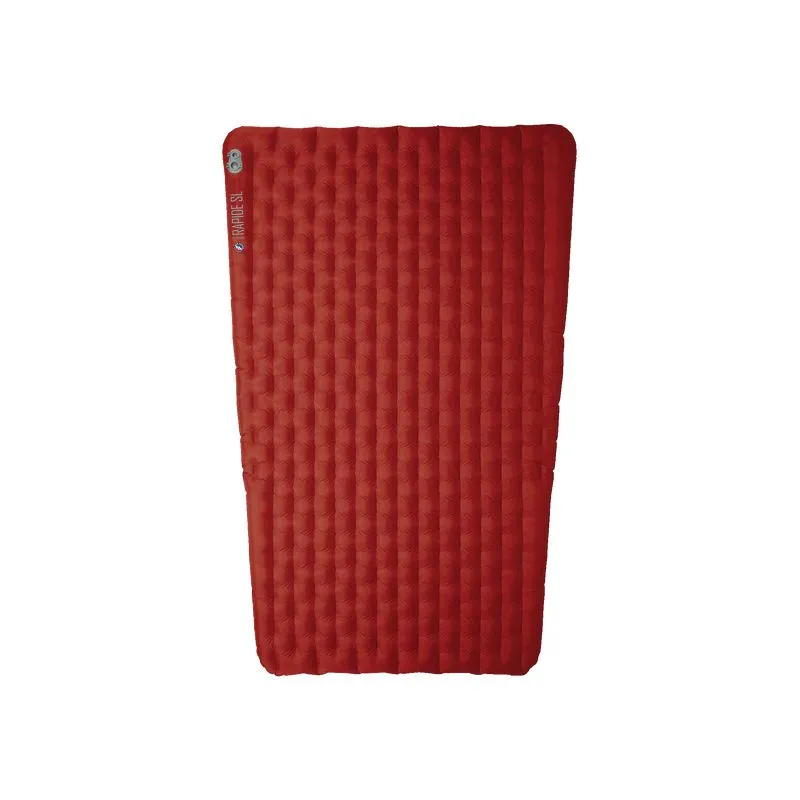 Suelo de tienda Big agnes Rapide SL Insulated Tent Floor Pad 50x78 TAPERED (rojo)