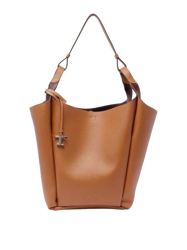 TOD'S BOLSO SACO  MARRóN