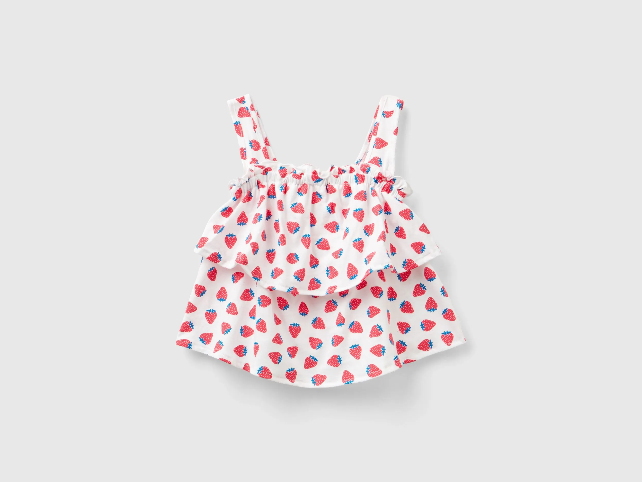 Top con estampado de fruta
