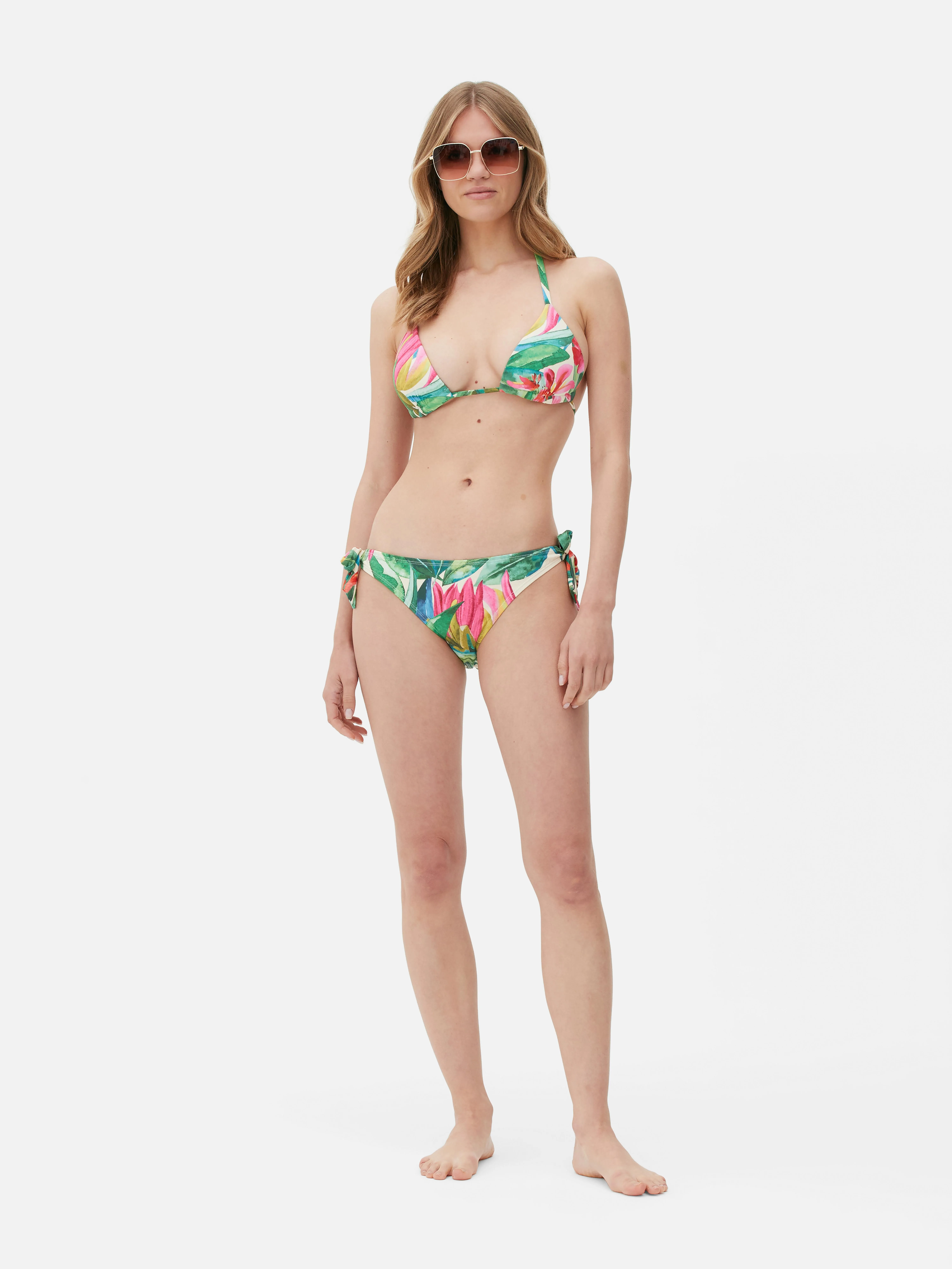 Top de bikini triangular