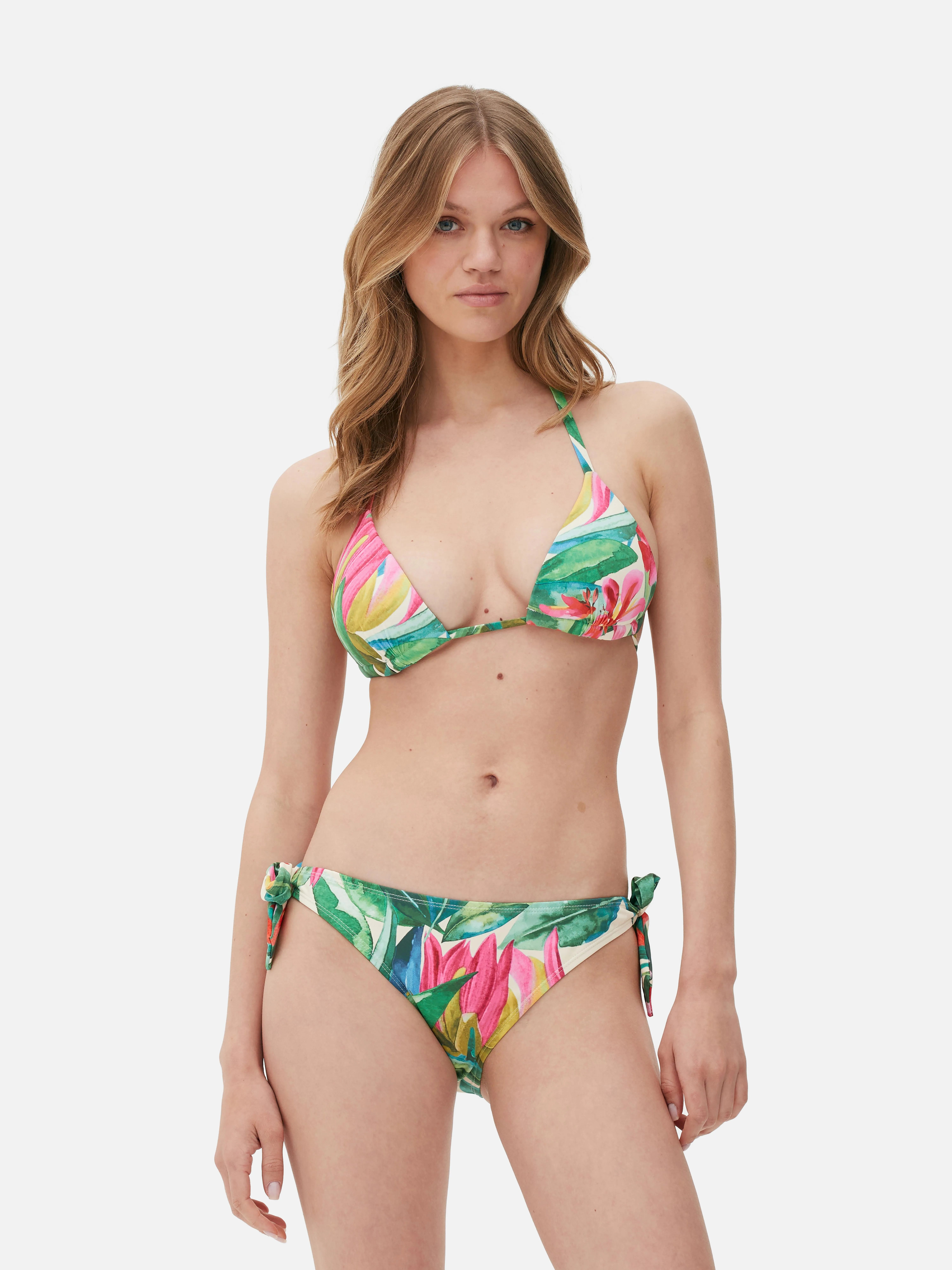 Top de bikini triangular