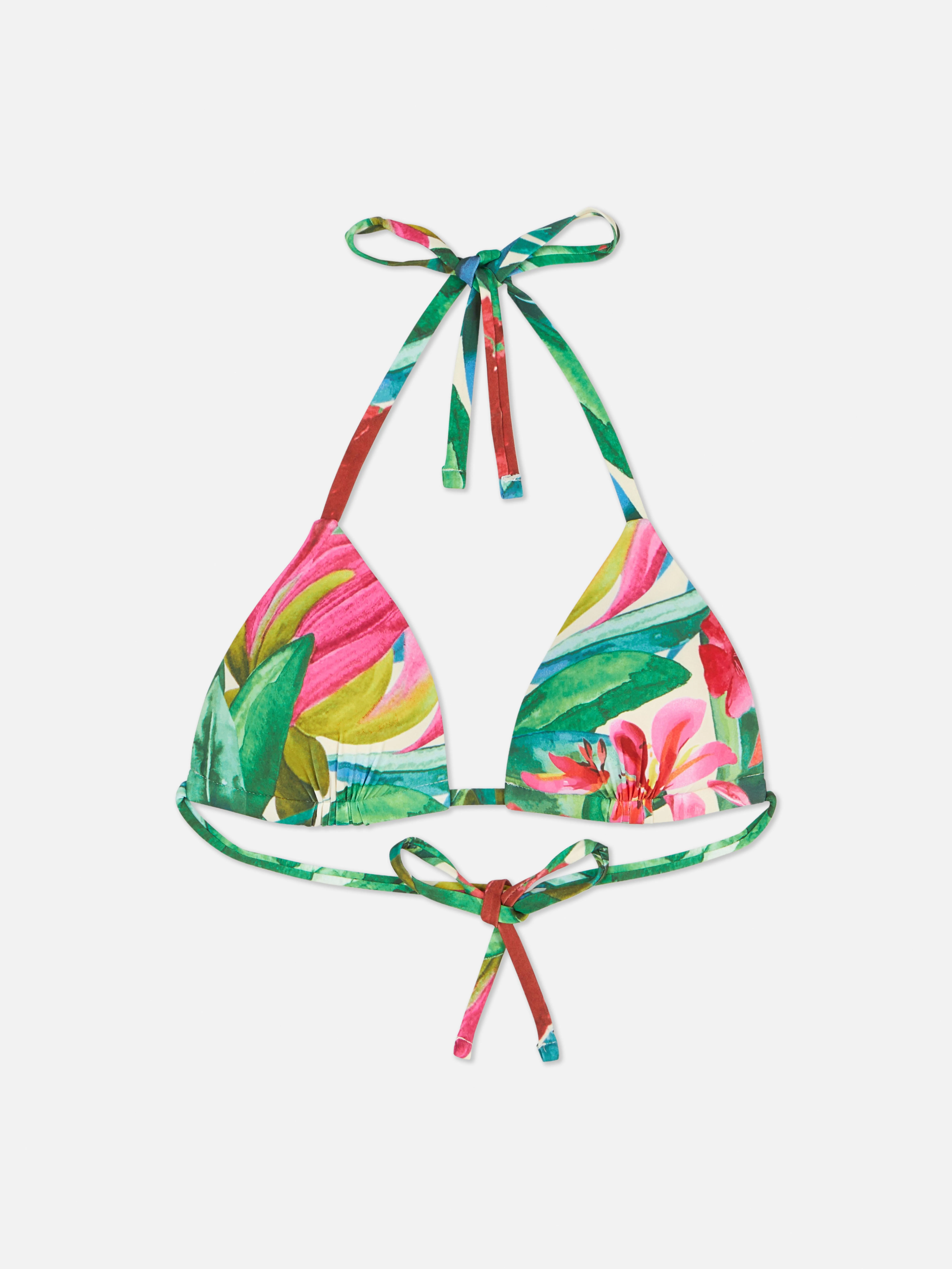 Top de bikini triangular