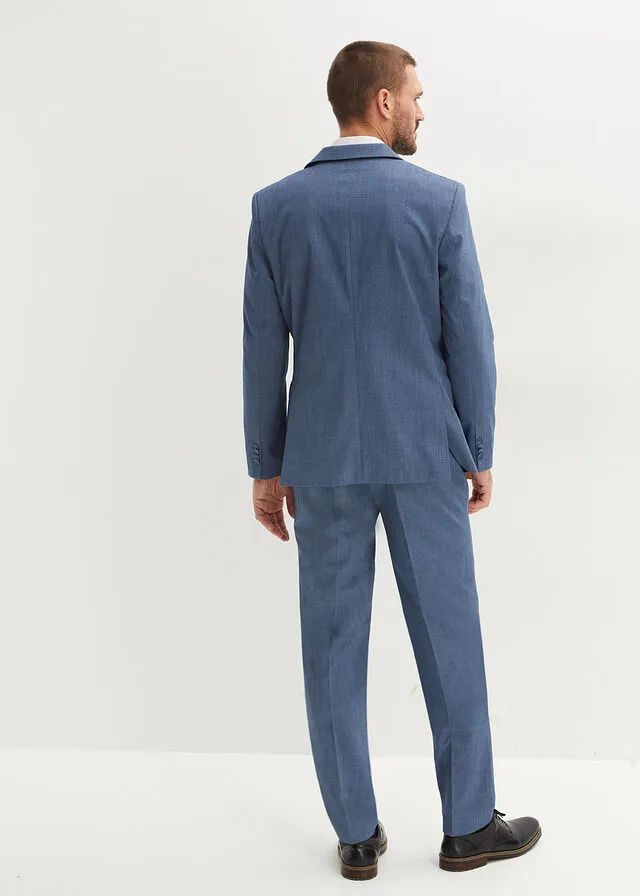 Traje (2 piezas): americana y pantalón Azul marino jaspeado