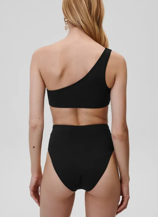 UNDRESS CODE DASHING  PARTE INFERIOR DEL BIKINI DE CINTURA ALTA EN NEGRO