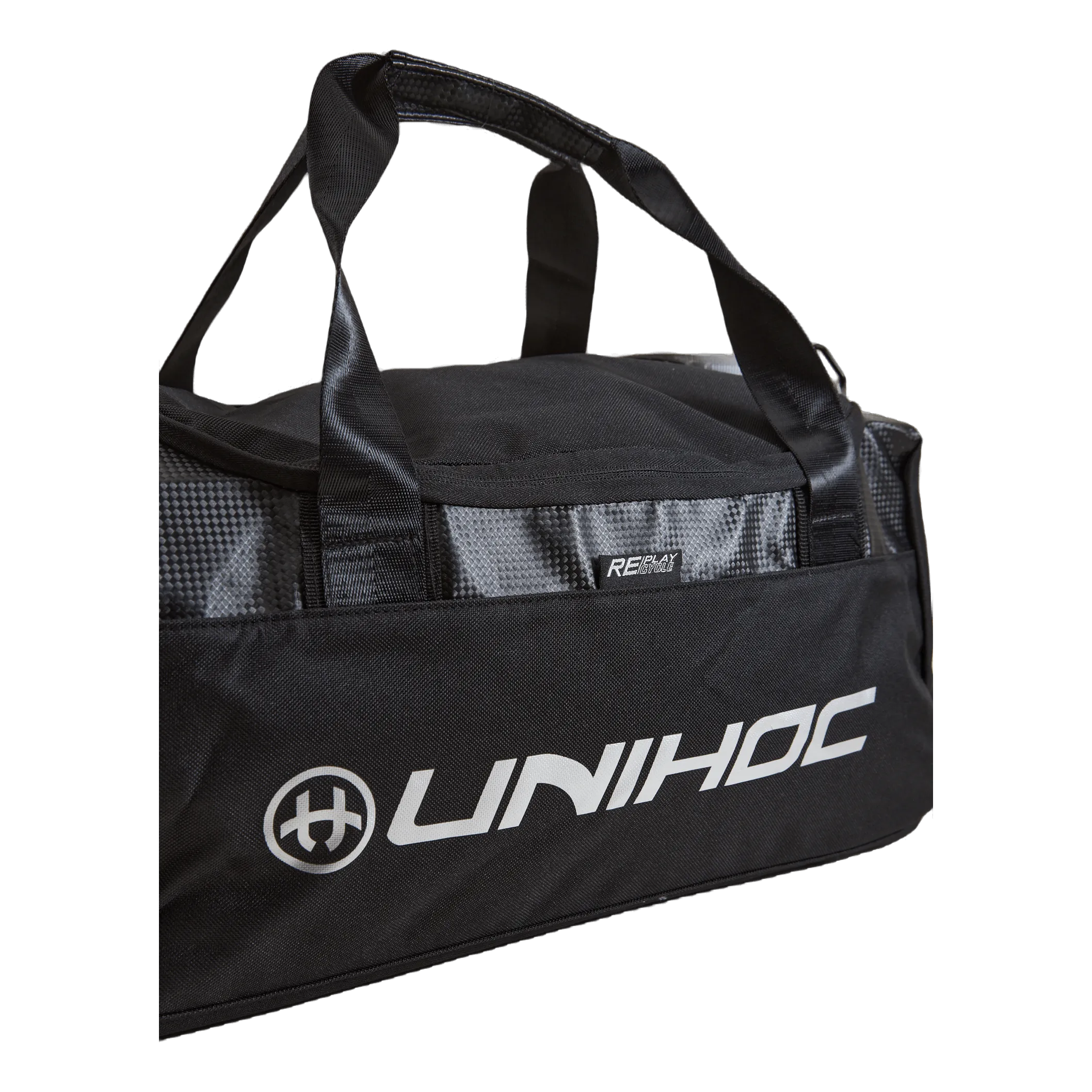 Unihoc Sportbag Re/play Line Small Bl Black