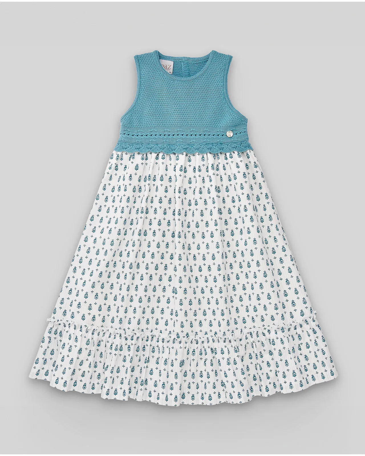 Vestido combinado "VILLA"