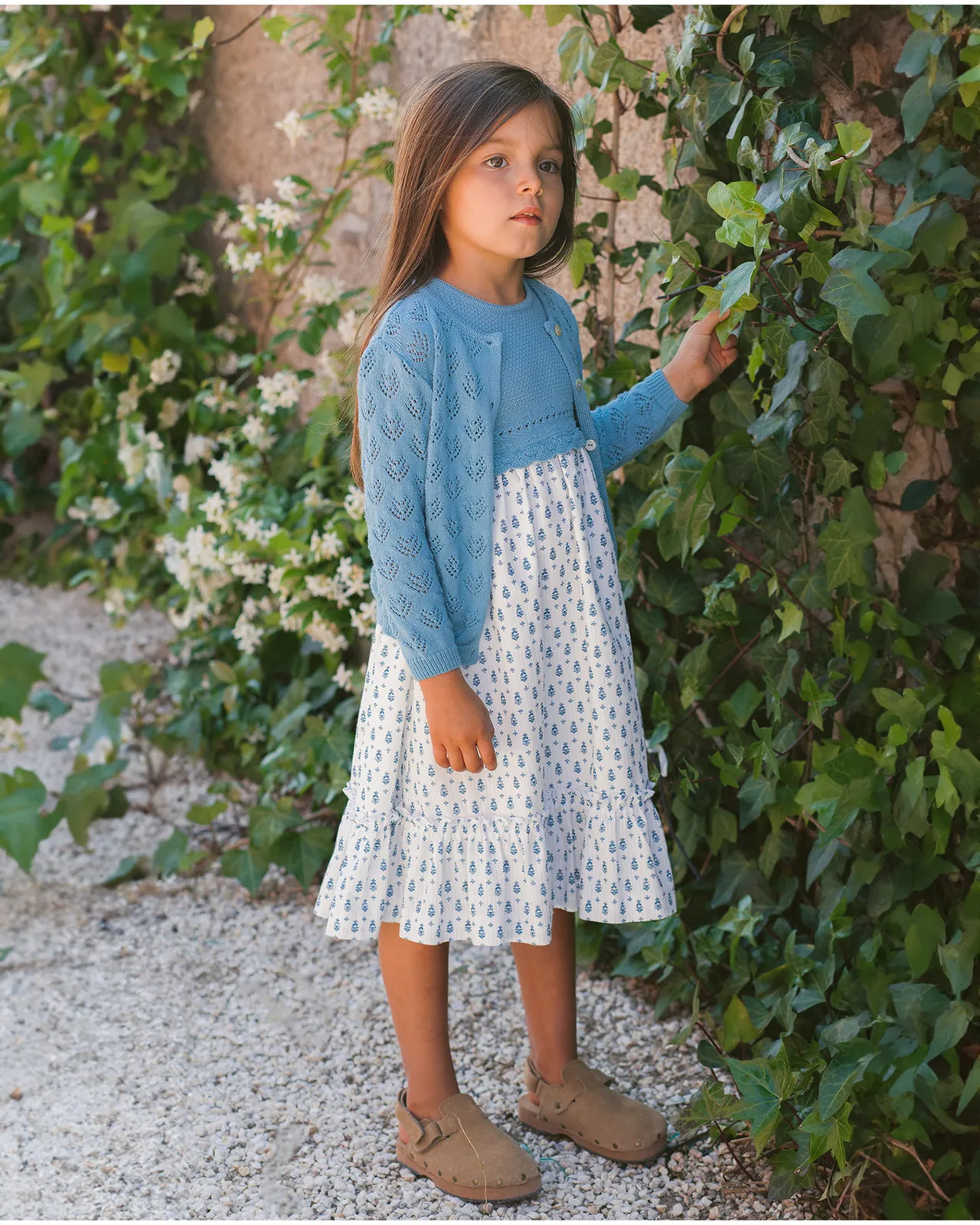 Vestido combinado "VILLA"