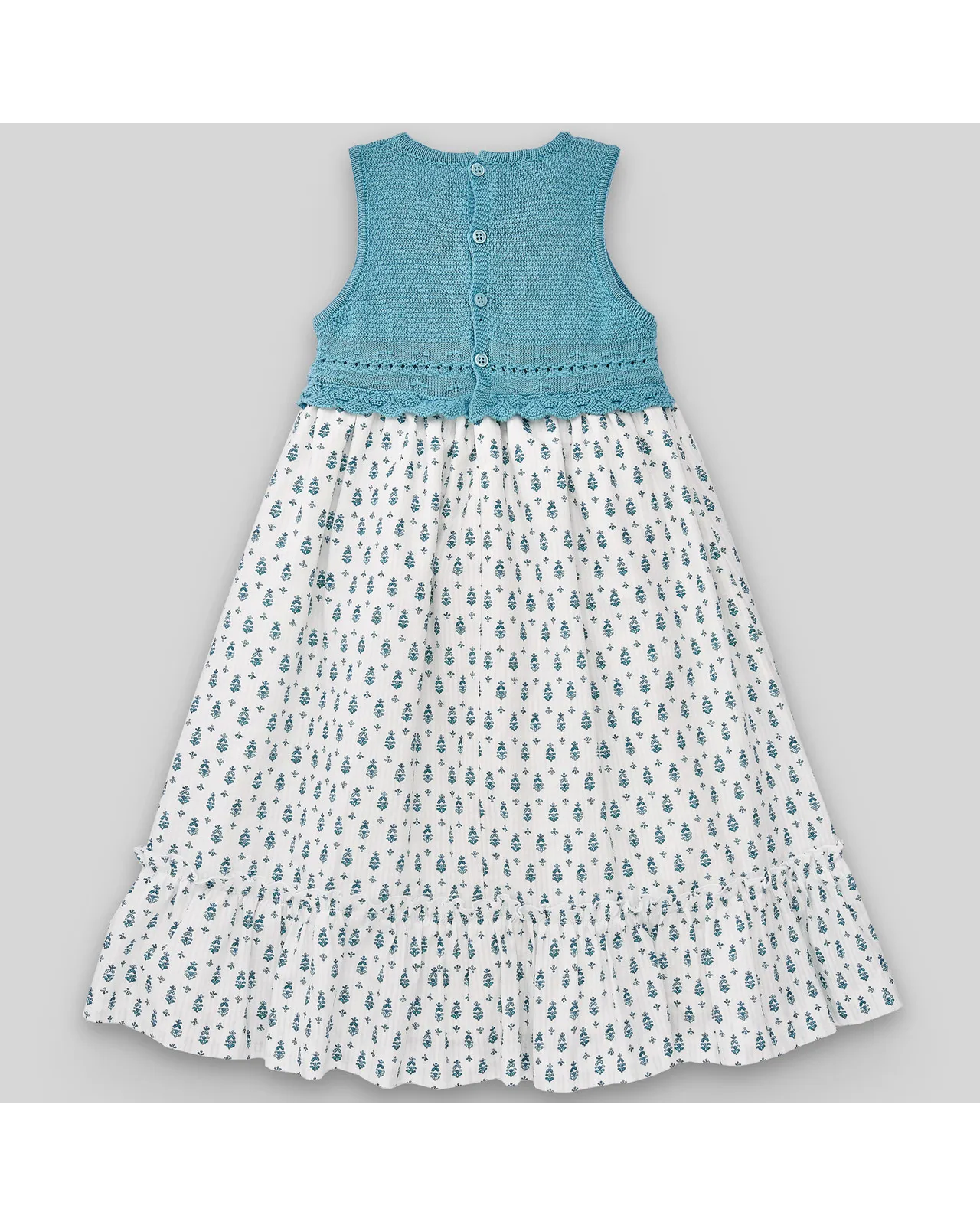 Vestido combinado "VILLA"