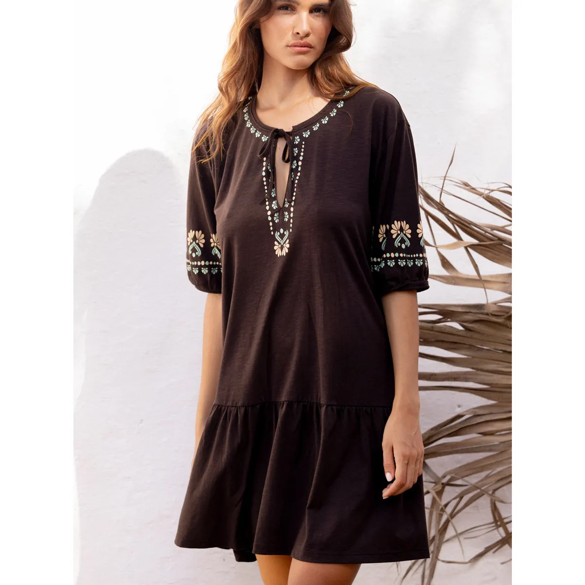 Vestido de verano Oriental