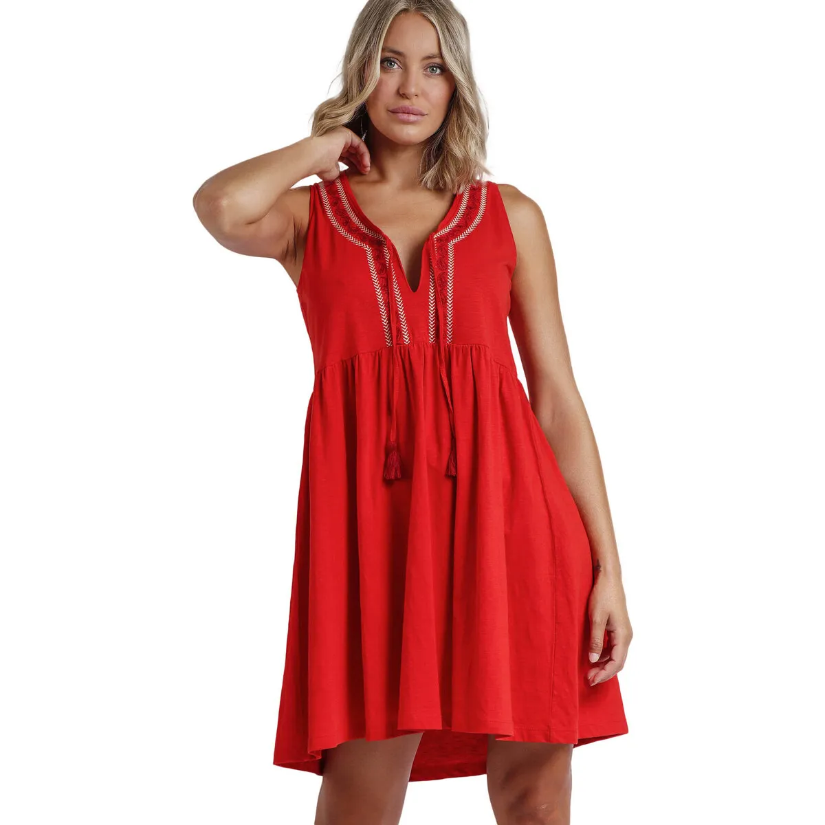 Vestido de verano White Paisley