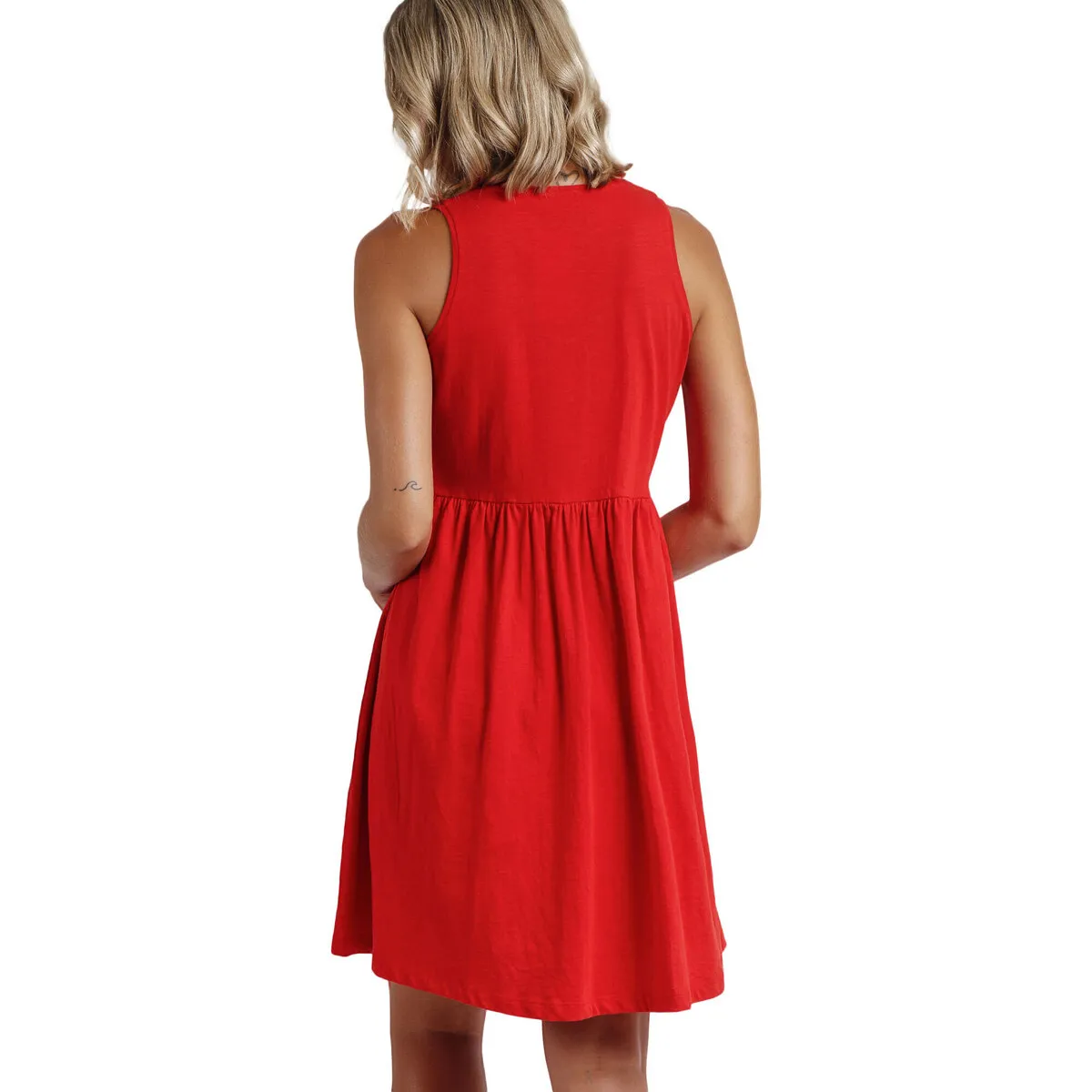 Vestido de verano White Paisley