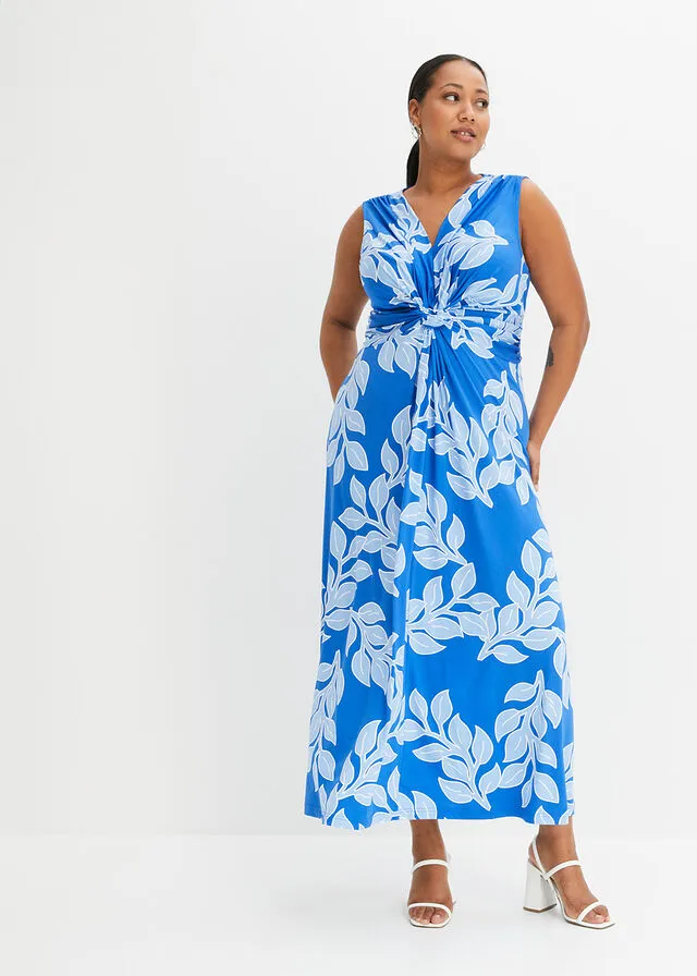 VESTIDO LARGO DE VERANO NARANJAROSA DE FLORES