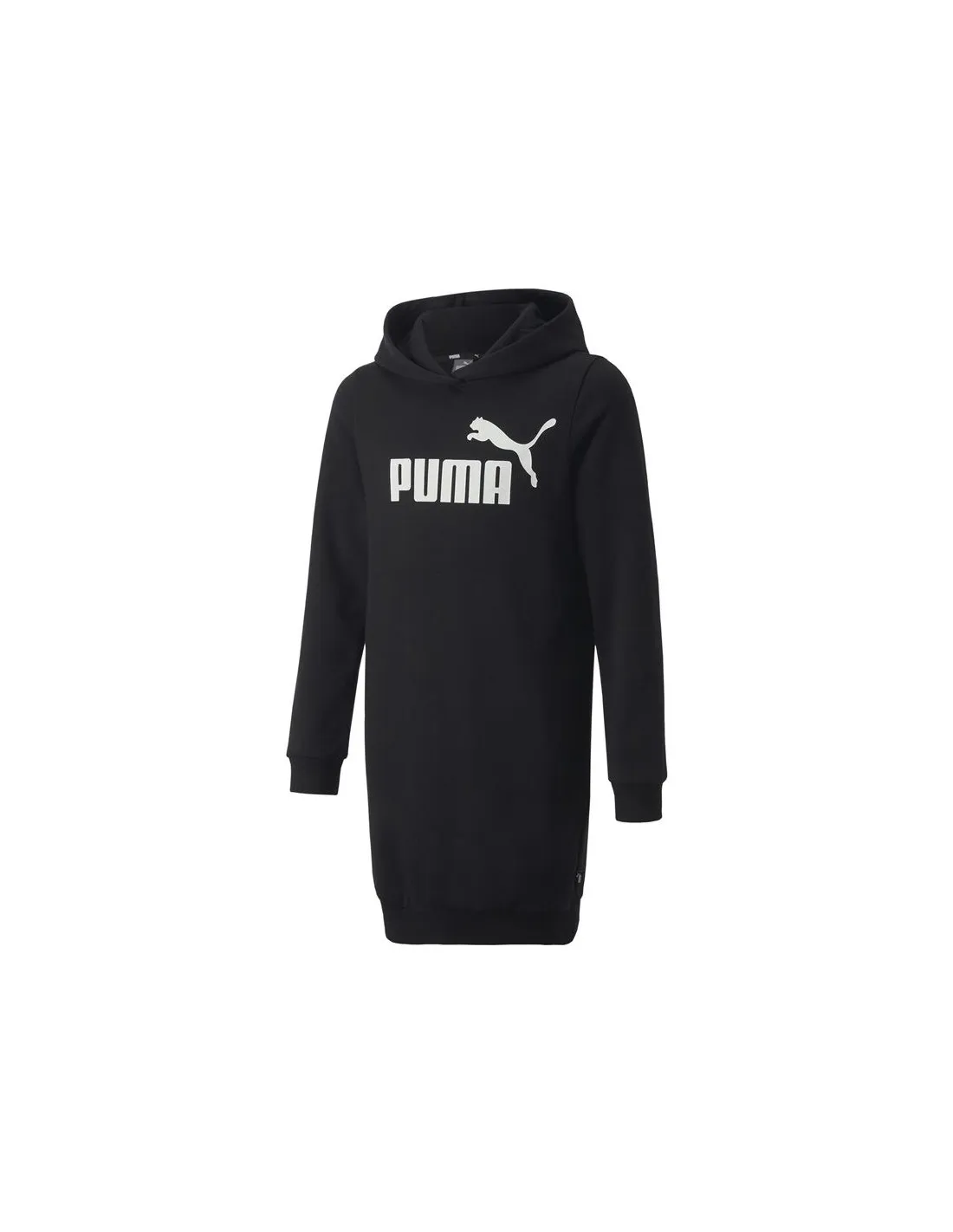 Vestido Puma Essentials Logo Niña Negro