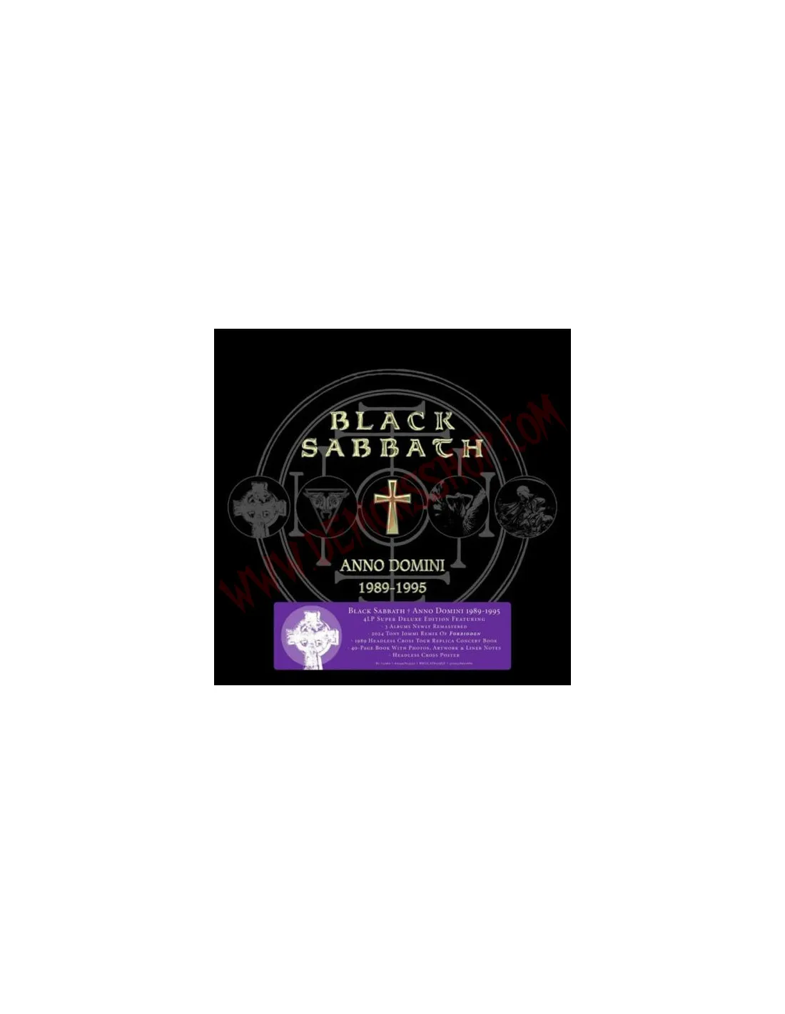 VINILO LP BLACK SABBATH – AANO DOMINI: 19891996