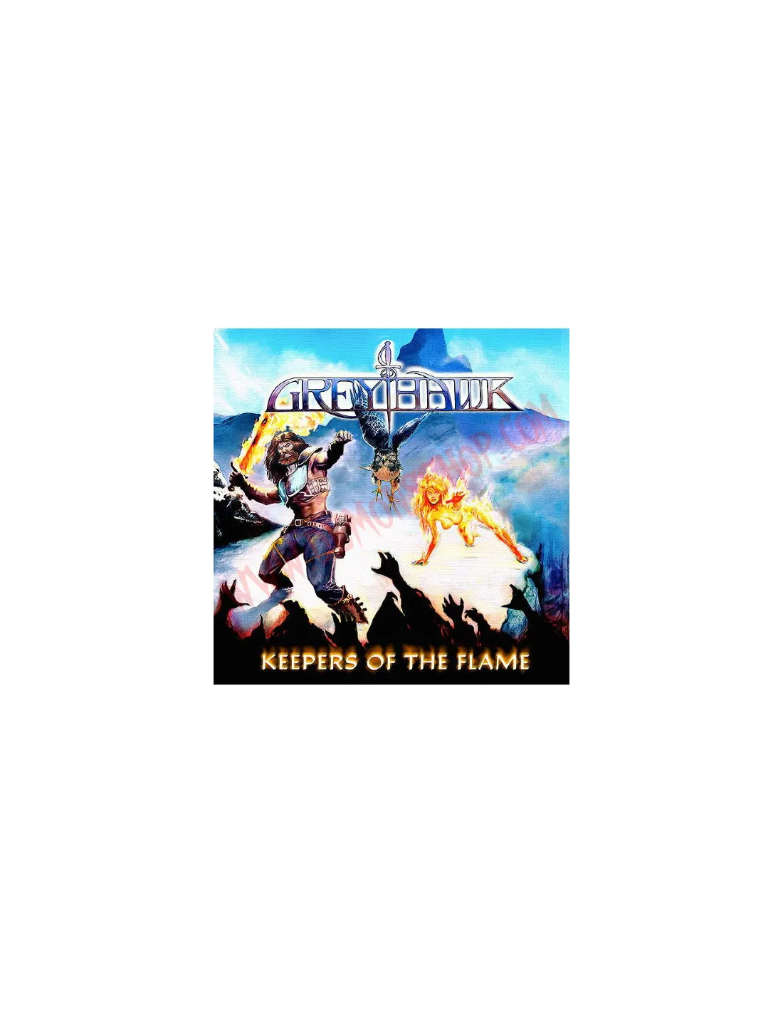 VINILO LP GREYHAWK  THUNDERHEART