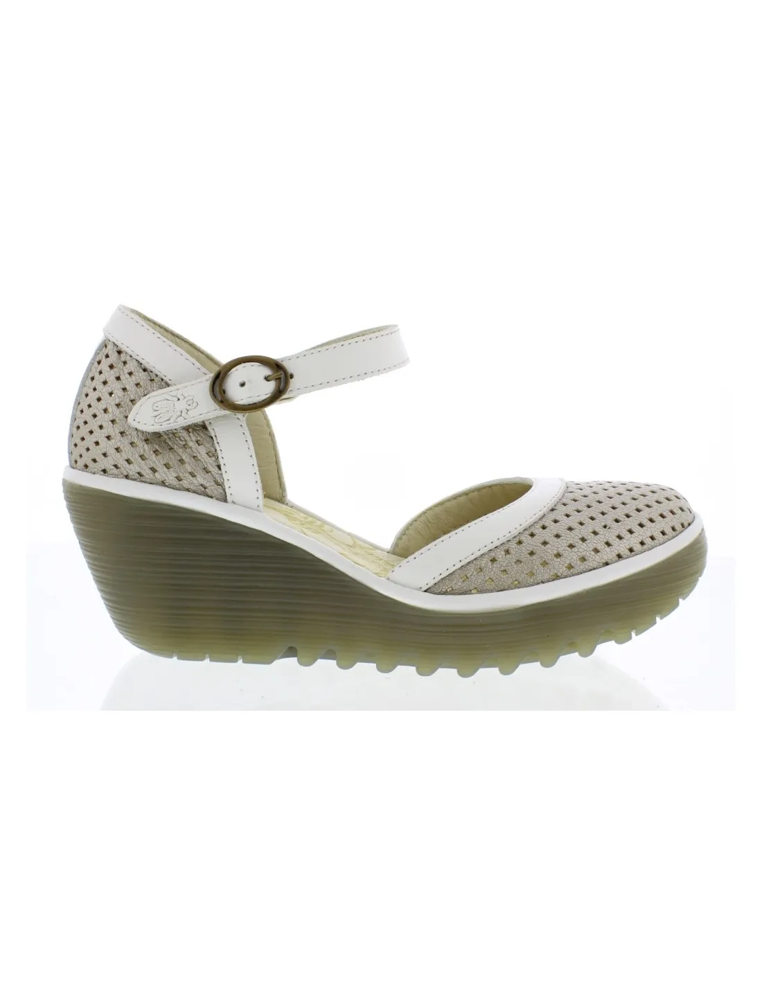 YUPI, zapato mujer de cuña FLY LONDON