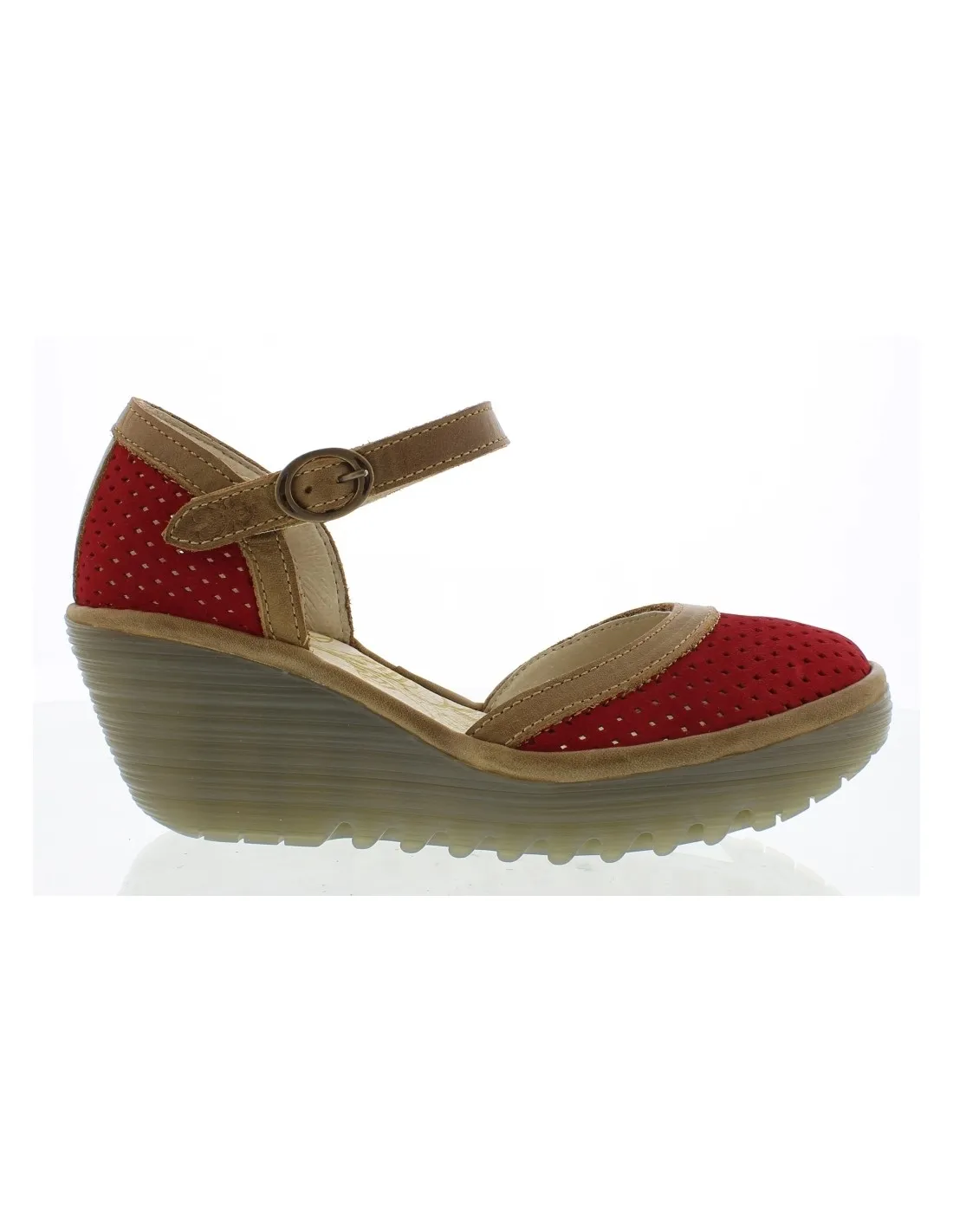 YUPI, zapato mujer de cuña FLY LONDON