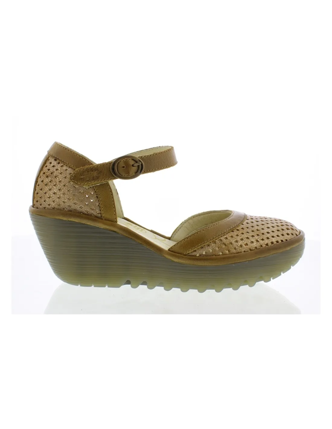 YUPI, zapato mujer de cuña FLY LONDON