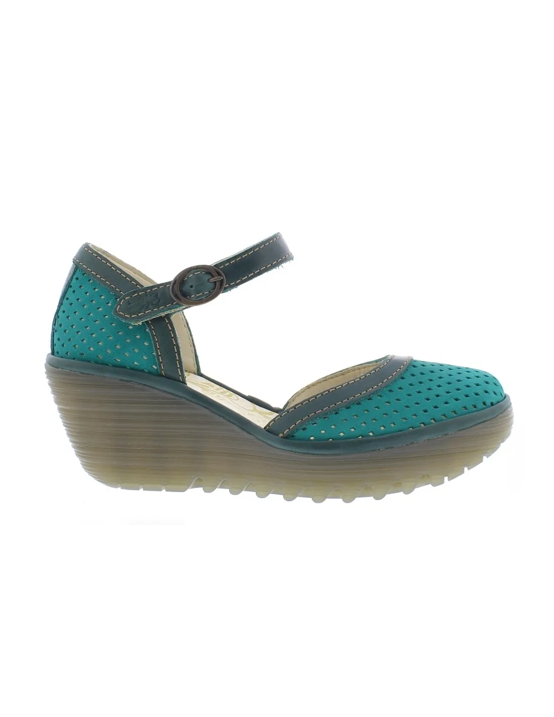 YUPI, zapato mujer de cuña FLY LONDON