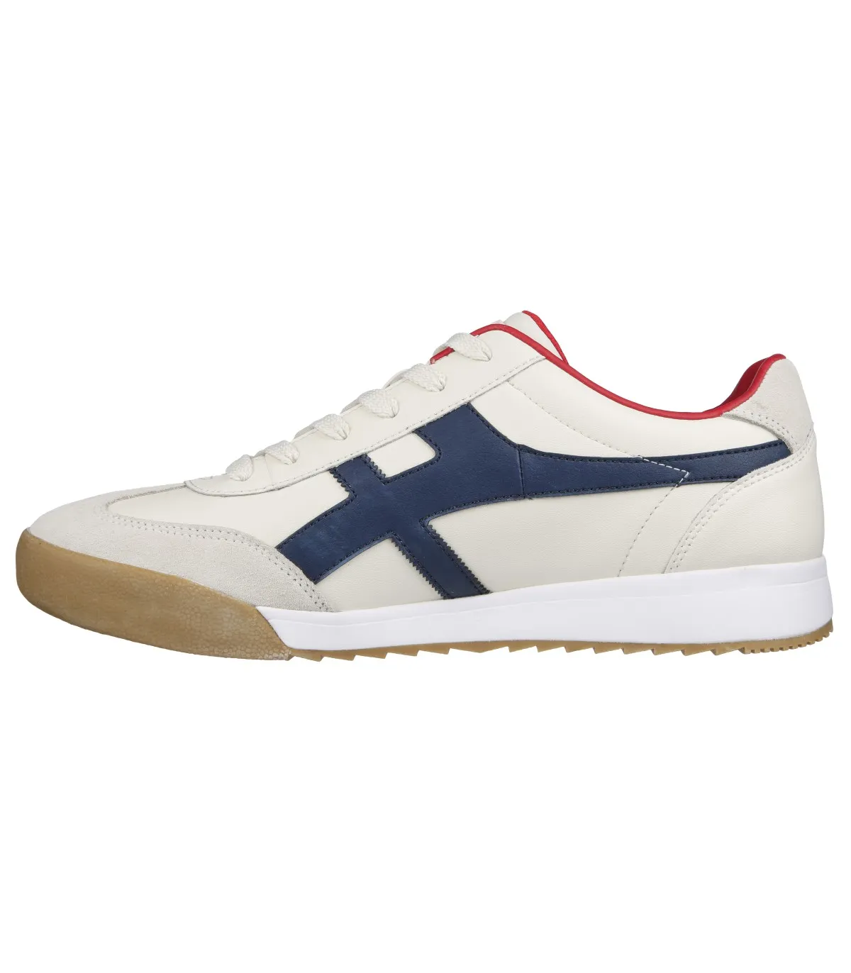 ZAPATILLAS DE CABALLERO ESTILO RETRO SKECHERS ZINGER  MANZANILLA BLANCO