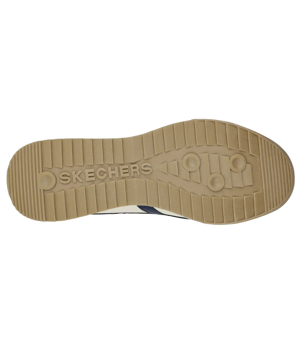 ZAPATILLAS DE CABALLERO ESTILO RETRO SKECHERS ZINGER  MANZANILLA BLANCO