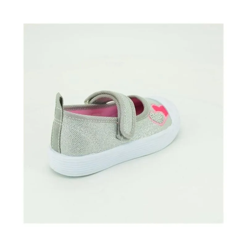 Zapatillas de lona tipo merceditas