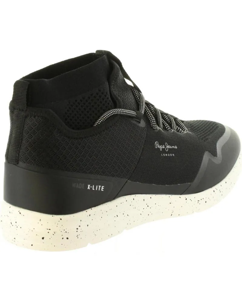 Zapatillas deporte de Hombre PEPE JEANS PMS30492 WADE 999 BLACK