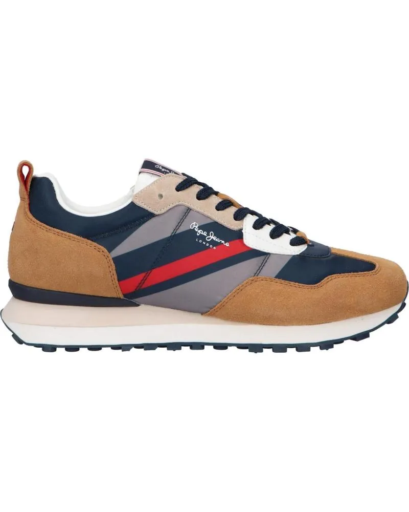 Zapatillas deporte de Hombre PEPE JEANS PMS30944 FOSTER MAN PRINT SS23 859TOBACCO