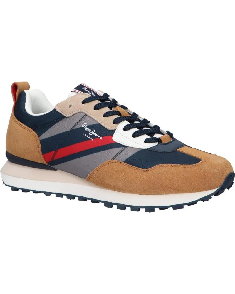 Zapatillas deporte de Hombre PEPE JEANS PMS30944 FOSTER MAN PRINT SS23 859TOBACCO