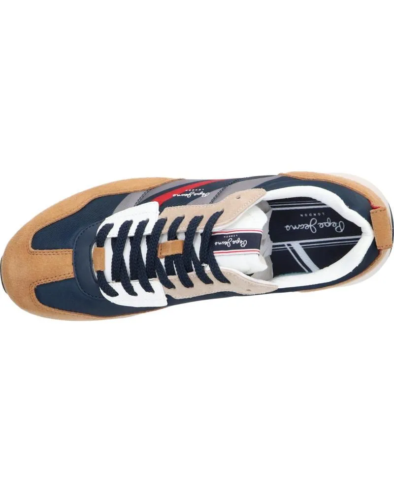 Zapatillas deporte de Hombre PEPE JEANS PMS30944 FOSTER MAN PRINT SS23 859TOBACCO