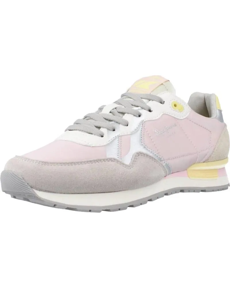 Zapatillas deporte de Mujer PEPE JEANS BRIT PRINT ZAG W ROSA