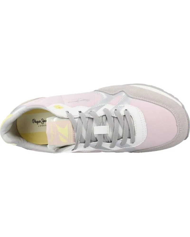 Zapatillas deporte de Mujer PEPE JEANS BRIT PRINT ZAG W ROSA