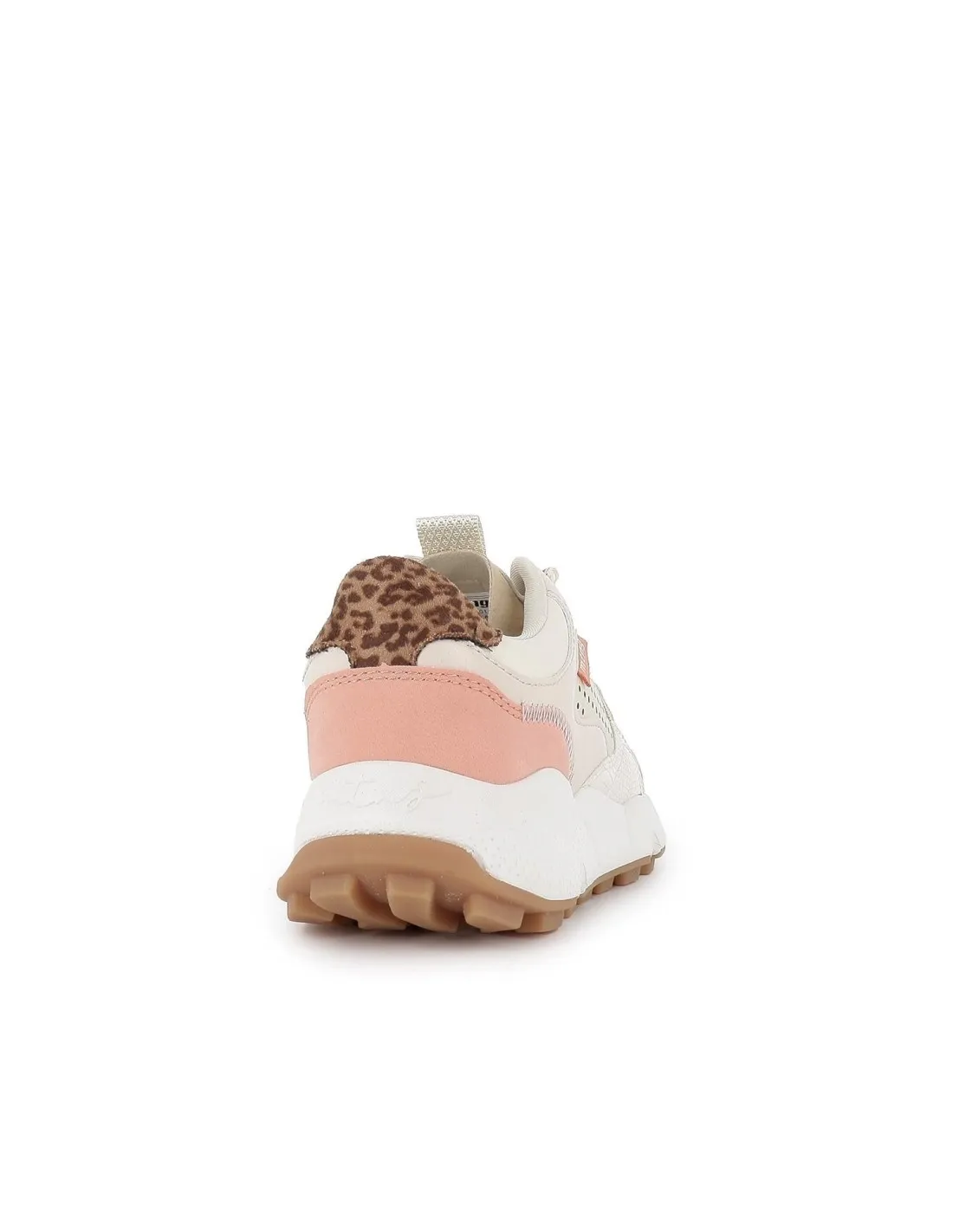 Zapatillas deportivas beige con calados y plataforma para mujer Mustang