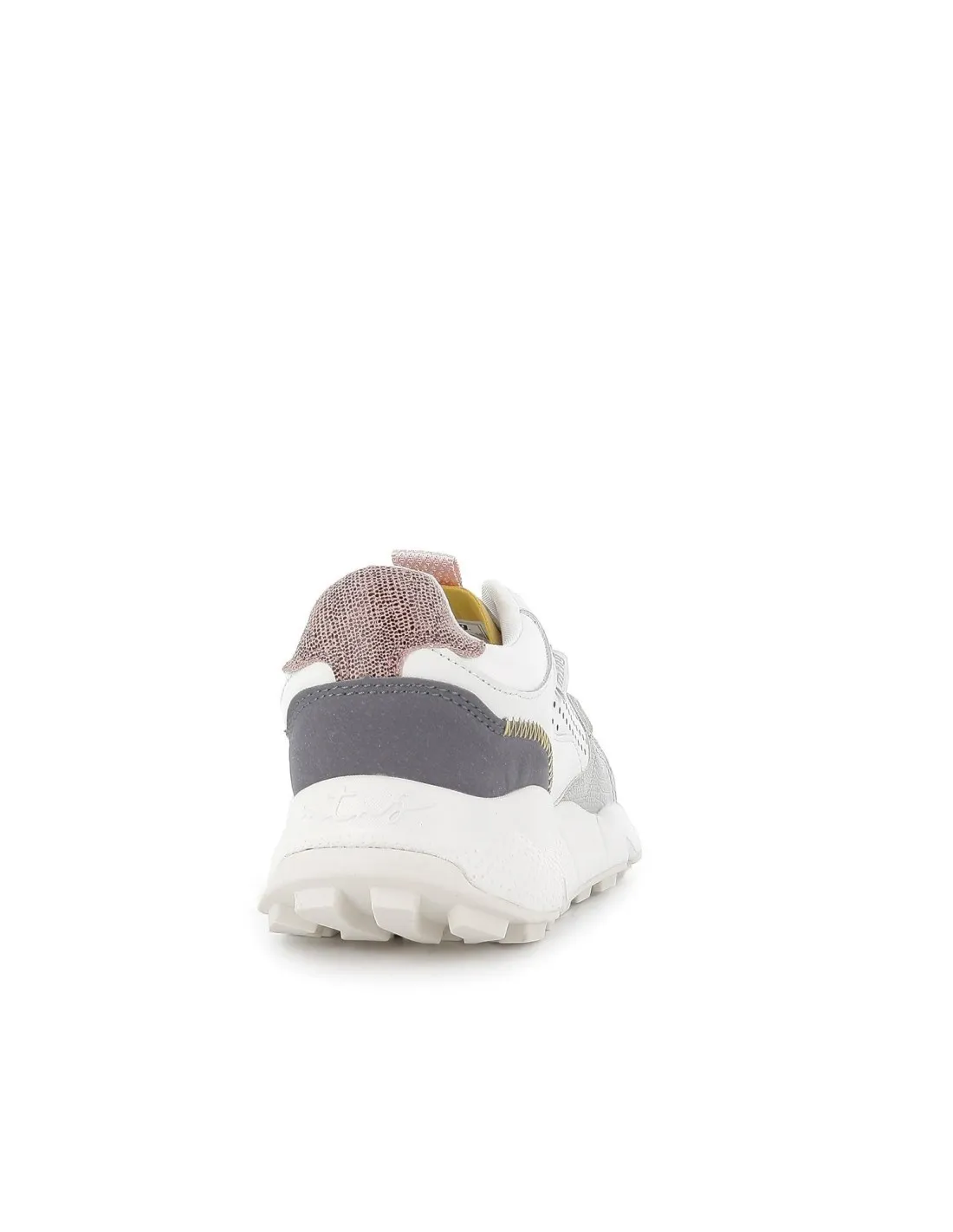 Zapatillas deportivas blancas con calados y plataforma para mujer Mustang