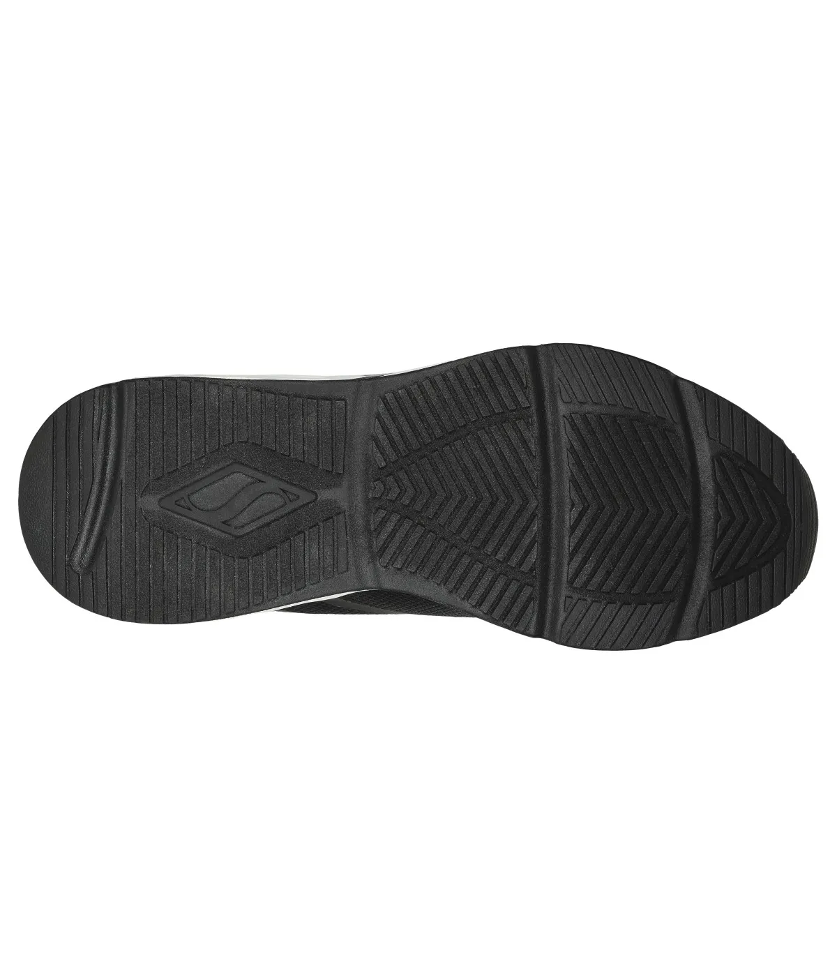ZAPATILLAS ESTILO RETRO PARA CABALLERO SKECHERS TRESAIR UNO  REVOLUTIONAIRY NEGRO