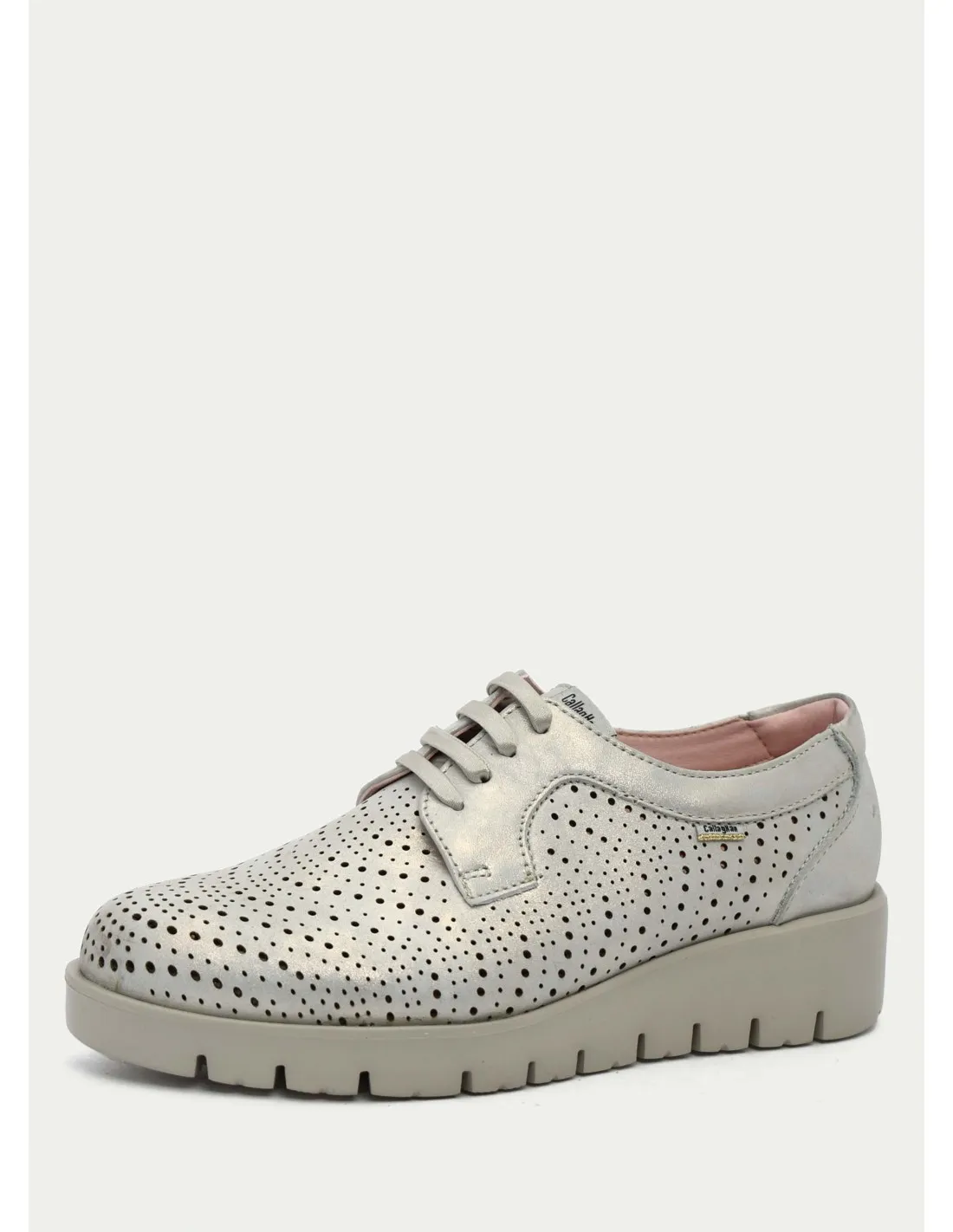 ZAPATO CASUAL CALLAGHAN 89891 PLATINO 