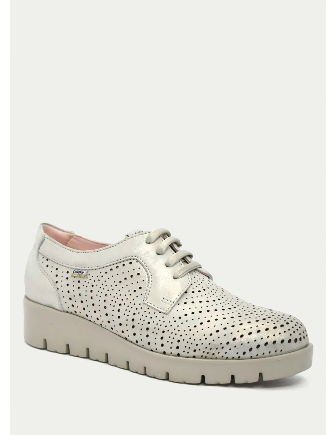 ZAPATO CASUAL CALLAGHAN 89891 PLATINO 