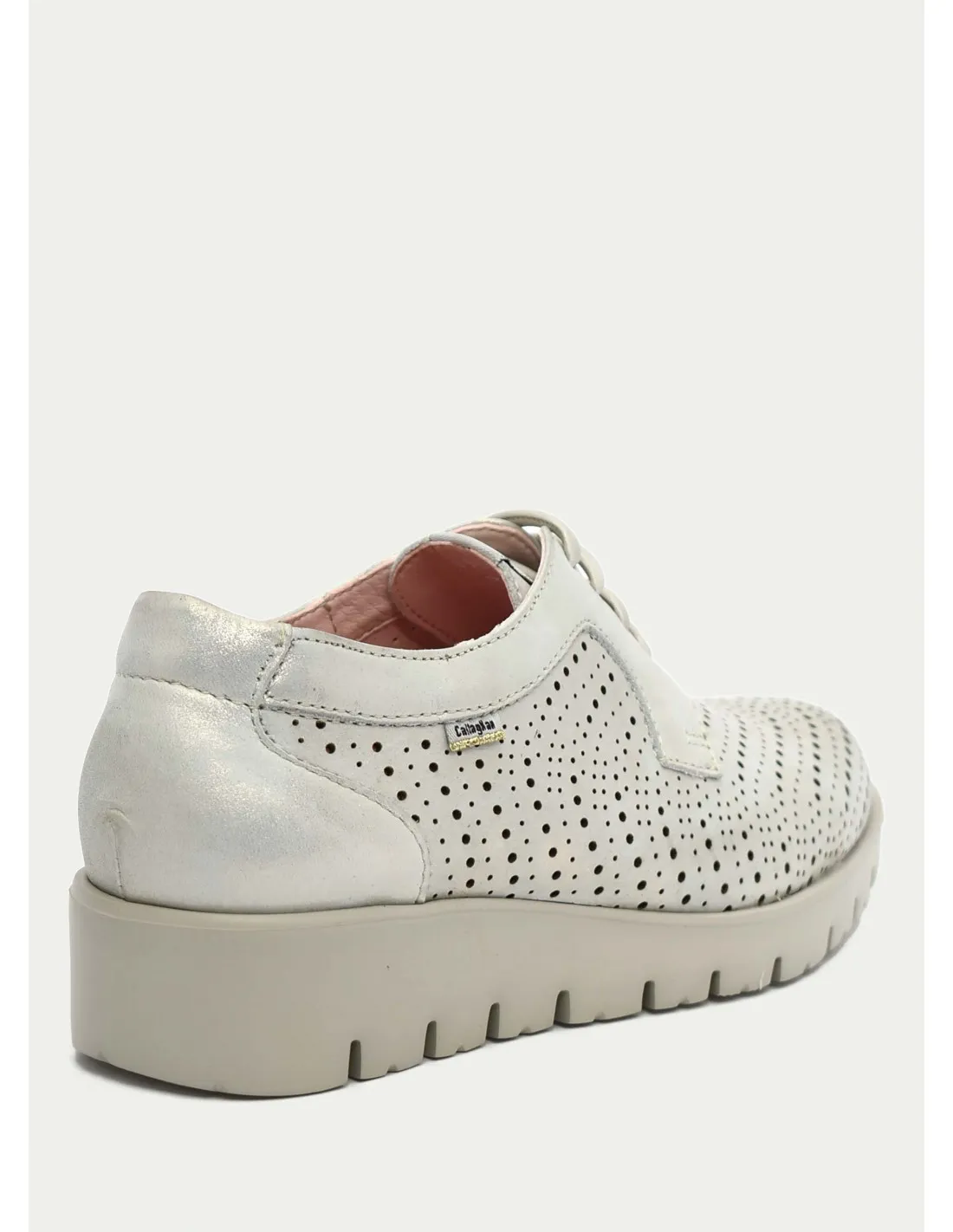 ZAPATO CASUAL CALLAGHAN 89891 PLATINO 