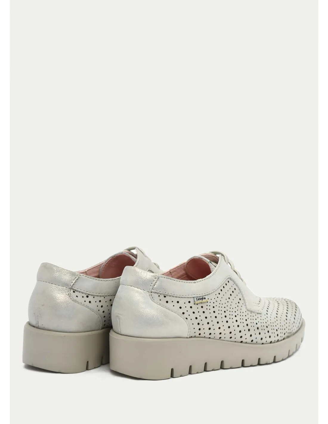 ZAPATO CASUAL CALLAGHAN 89891 PLATINO 