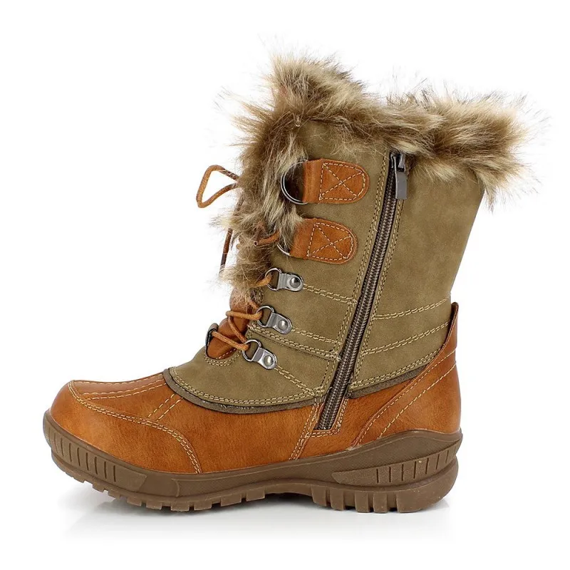 ZAPATOS DE APRESSKI KIMBERFEEL DELMOS (HAVANE) MUJER