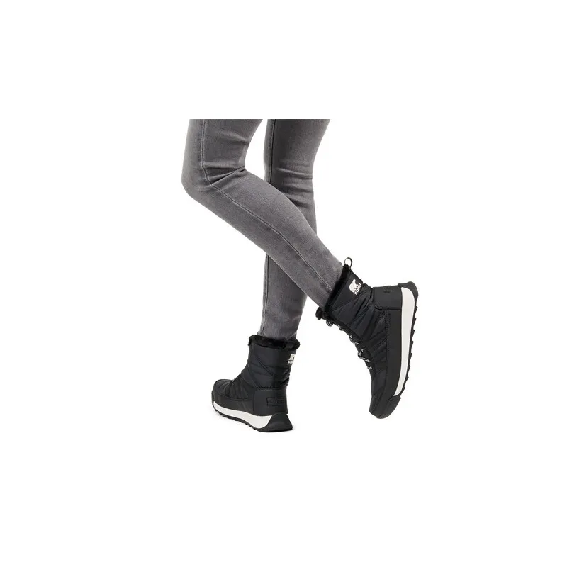 ZAPATOS DE ENCAJE CORTO (BLACK) SOREL WHITNEY II PARA MUJERES APRESSKI