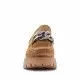 Zapatos plataforma Redlove brigitta de piel marrones con plataforma y detalle metálico