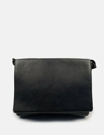 Zara Maxi bandolera negra